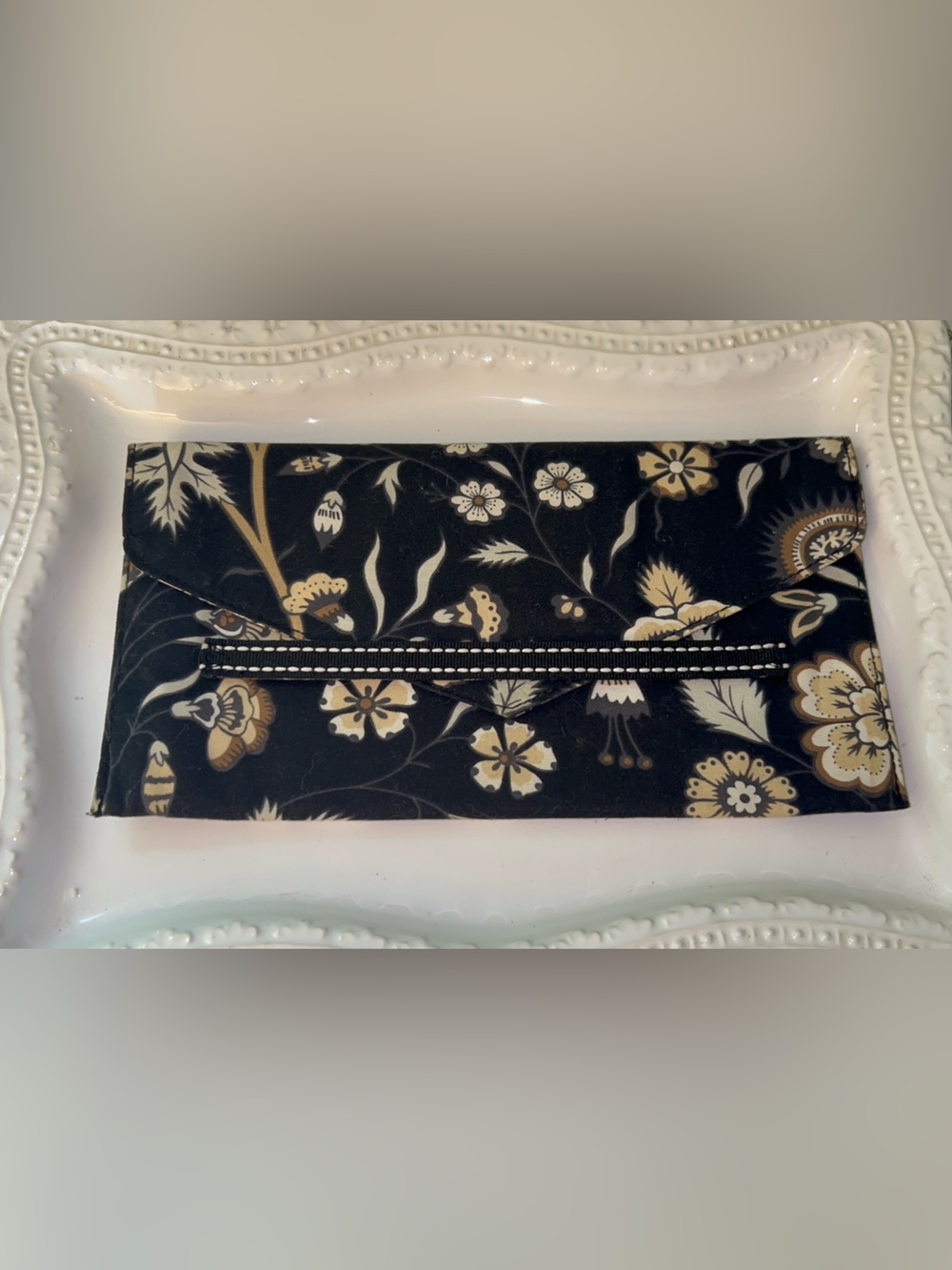 Vera Bradley Crabtree & Evelyn Collab Wallet/Clutch in Nottingham Hill Pattern